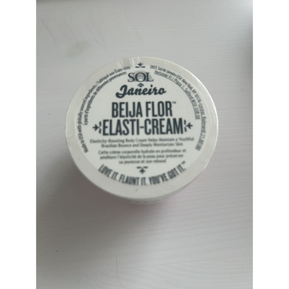 Beija Flor Elasti-Cream by Sol de Janeiro for Unisex - 2.5 oz Cream NEW sealed
